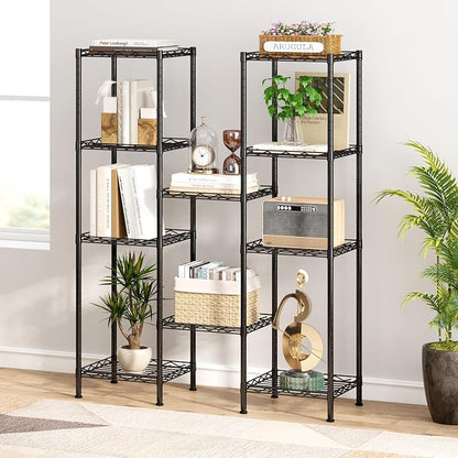 HOMEFORT Storage Shelves, 5-Wire Shelving, Metal Shelving Unit Adjustable - Image 4