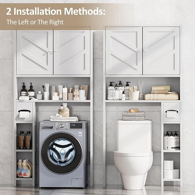 Bathroom Storage Cabinet Over Toilet - Image 5