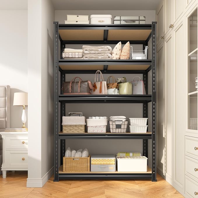 DurayLoly Shelving Unit, 15.75" D×31.55" W×63.05" H Shelves - Image 9