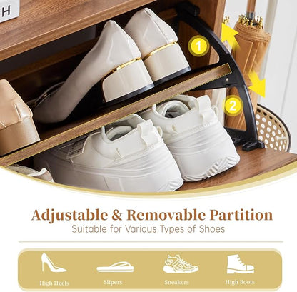 BERRYMERRY 47.2” Shoe Storage Cabinet - Image 7