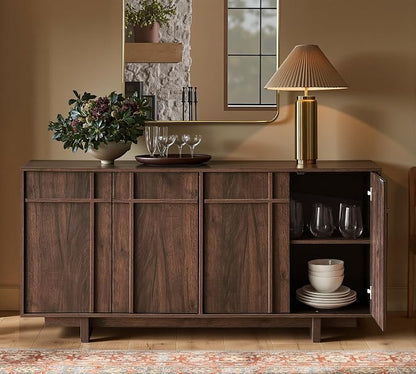 63" Sideboard Buffet Cabinet - Image 8