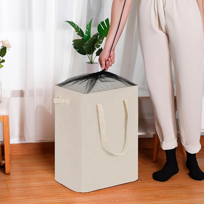 efluky Slim Laundry Basket, Narrow Laundry Hamper - Image 4