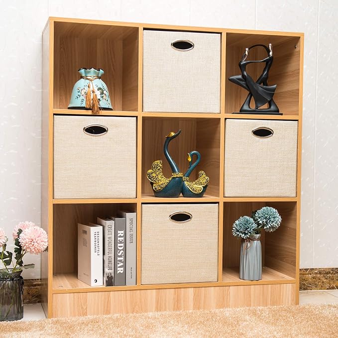 Posprica Storage Cubes, 12×12 Storage Bins, Fabric Drawers Organizer Basket - Image 3