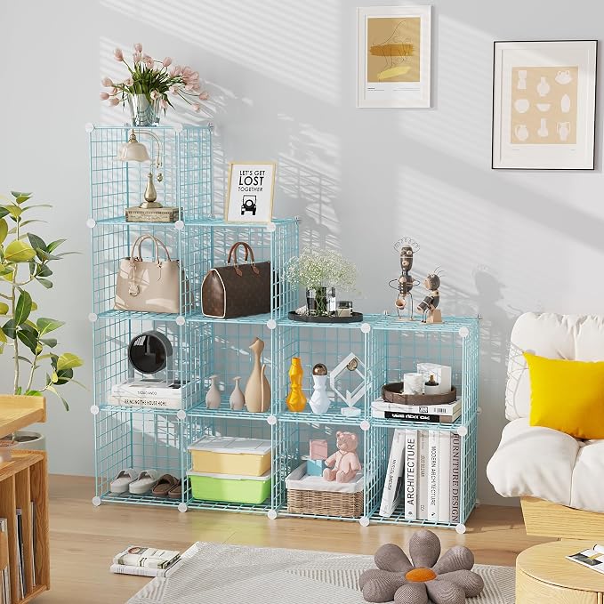 C&AHOME Wire Cube Storage, 12 - Image 6