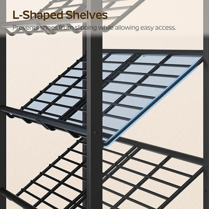 YATINEY 8-Tier Tall Shoes Rack, Slim Shoe Organizer - Image 5