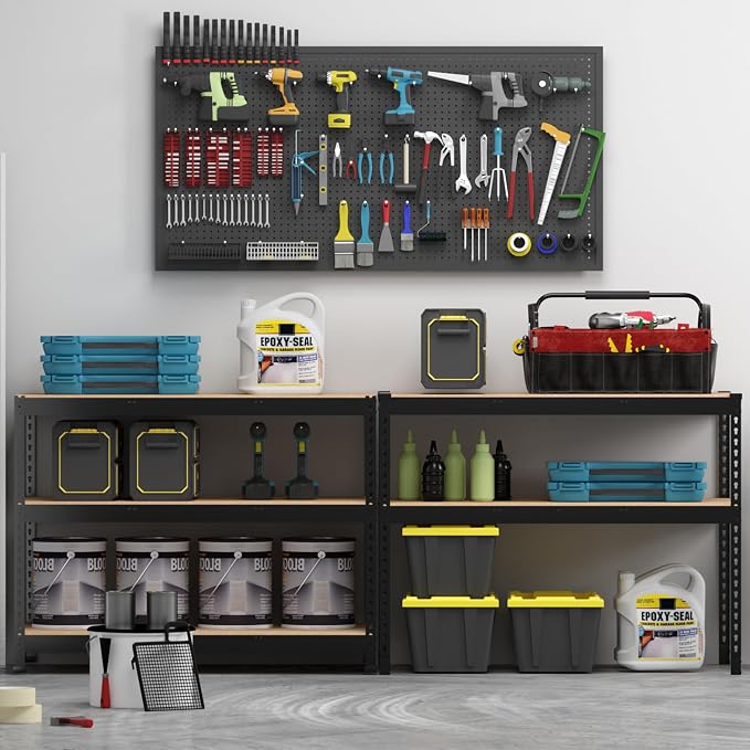 PrimeZone 48" W x 18" D x 72" H Garage Shelving Heavy Duty - Image 9