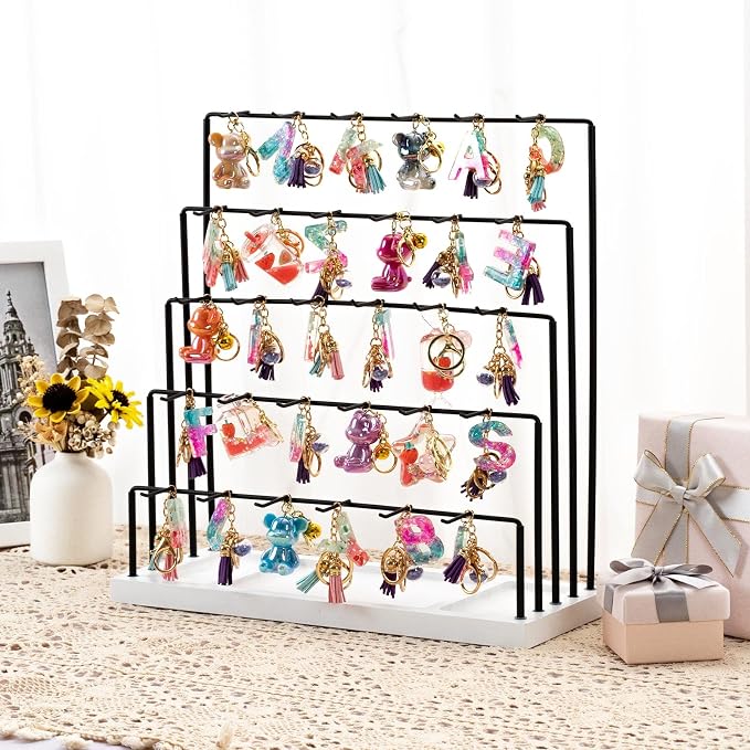 DGWJSU Earring Display Stands for Selling, Earring Rack Display Holder Stand - Image 3