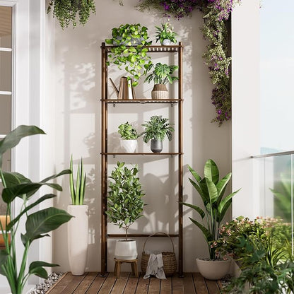 AmazerBath Bamboo Over The Toilet Storage Shelf, 3-Tier Over Toilet Bathroom - Image 8