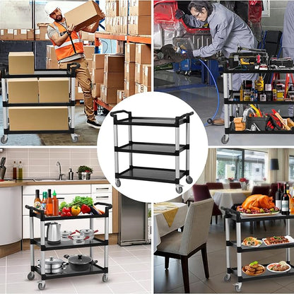 3-Tier Heavy Duty Utility Cart - Image 7
