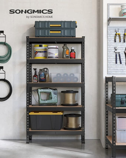 SONGMICS 5-Tier Storage Shelves, Load 2310 lb, Garage Storage, Boltless Assembly - Image 2