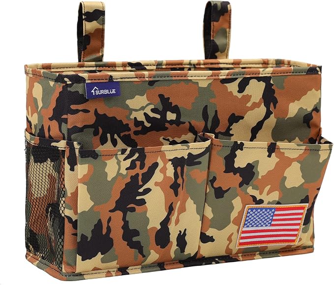 Surblue Bedside Caddy Hanging Organizer Storage Bag Pocket by SURBLUE