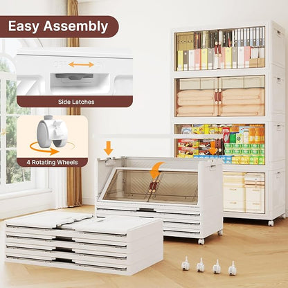 1016QT Extra Large Stackable Storage Bins - Image 6
