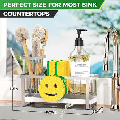 Sponge Holder for Kitchen Sink, Sink Caddy - Image 2