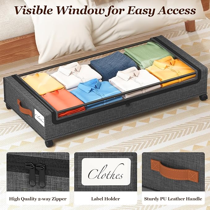 Yecaye 70 L Under Bed Storage - Image 4