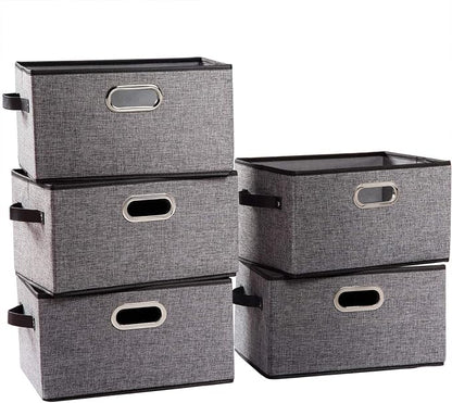 PRANDOM Larger Collapsible Storage Bins by Prandom