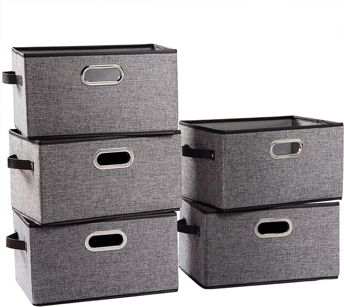 PRANDOM Large Collapsible Storage Baskets by Prandom