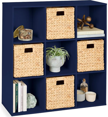 Best Choice Products Kids Bookcase 9-Cube Storage Organizer, 13.5in Shelf by Unknown