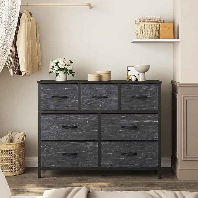 Sweetcrispy 7 Drawer Dresser for Bedroom Storage - Image 7