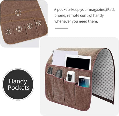 Sofa Armrest Organizer, Remote Control Holder - Image 4