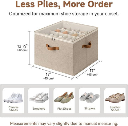 StorageWorks 2 Pack Shoe Organizer - Image 4