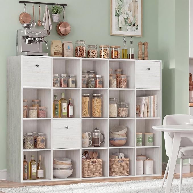 20 Cube Organizer Shelf, Storage Book Shelf Set, Freestanding Bookcase Bundle - Image 8
