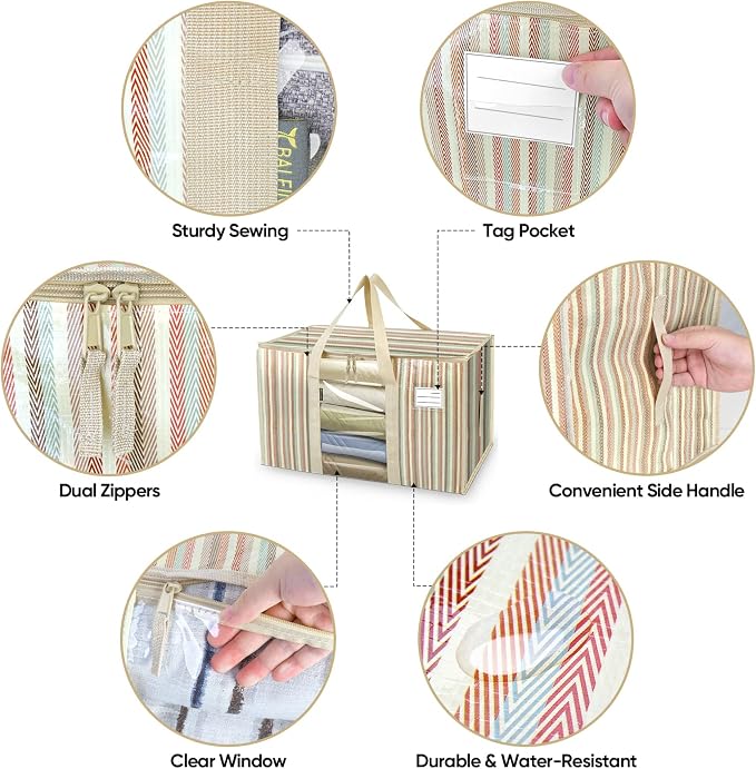 BALEINE 4-Pack Oversized Moving Bags - Image 3
