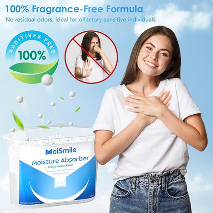 Moisture Absorbers 12 Pack, Fragrance-Free Closet Dehumidifier - Image 8