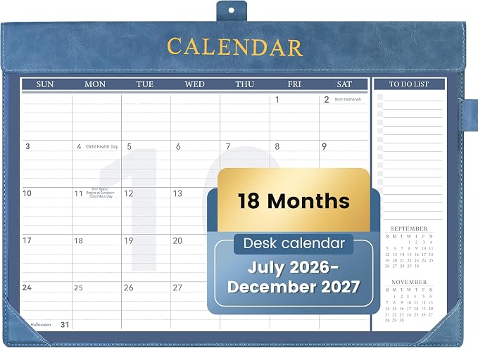 Yoment Desk Calendar 2026-2027 by Yoment-Enjoyyourmoment