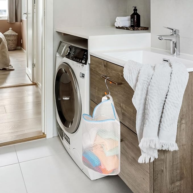 3Pcs Hanging Laundry Bags for Socks - Image 9