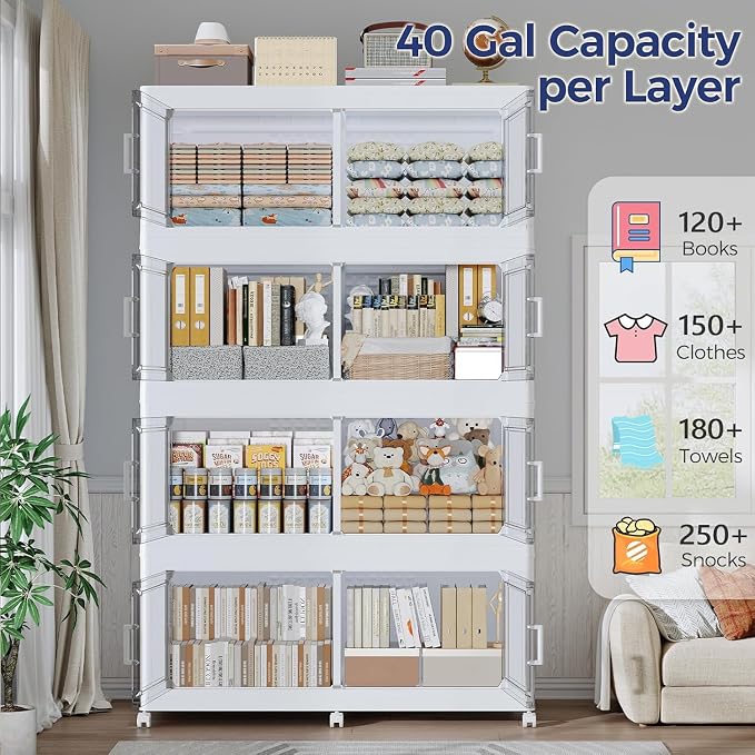 160Gal Stackable Storage Bins - Image 4