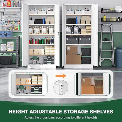 Letaya Metal Garage Storage Cabinets - Image 5