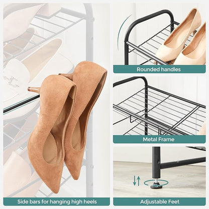 SONGMICS Shoe Rack, 3 Tier Shoe Organizer - Image 8