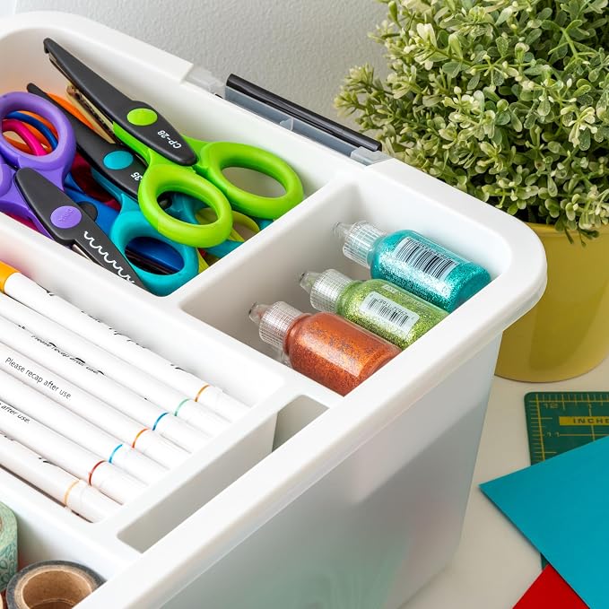 IRIS USA 18 QT Clear Storage Organizer - Image 3