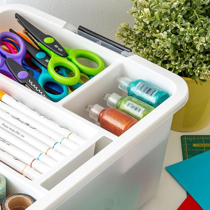 IRIS USA 18 QT Clear Storage Organizer - Image 3