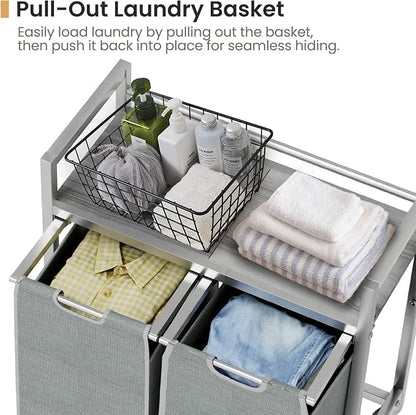 Laundry Hamper, Laundry Basket, Laundry Sorter - Image 5