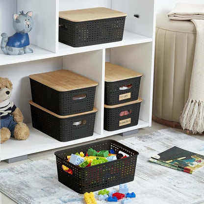 Bagnizer Small Plastic Storage Bins - Image 8