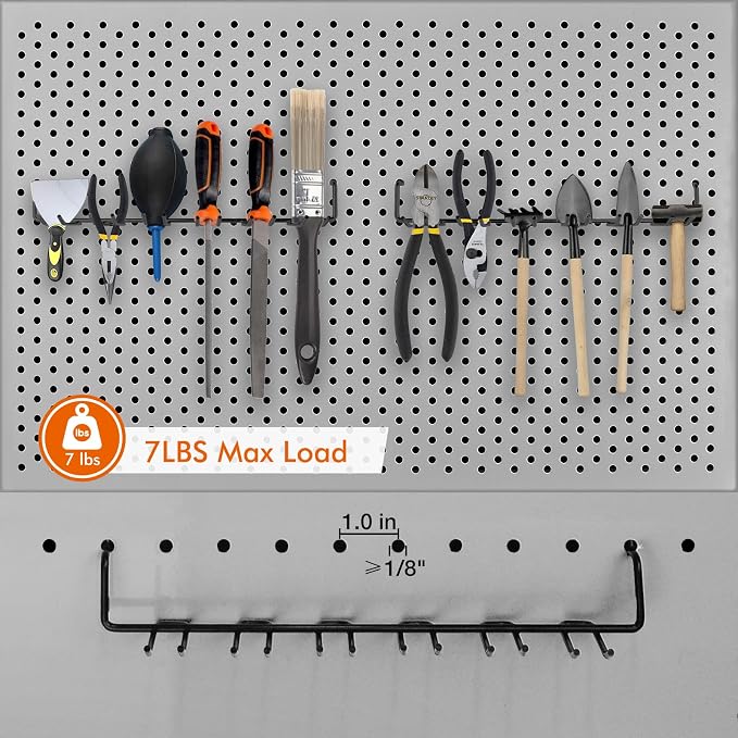 LIGHT DUST Utility Heavy Duty Pegboard Hooks - Image 5