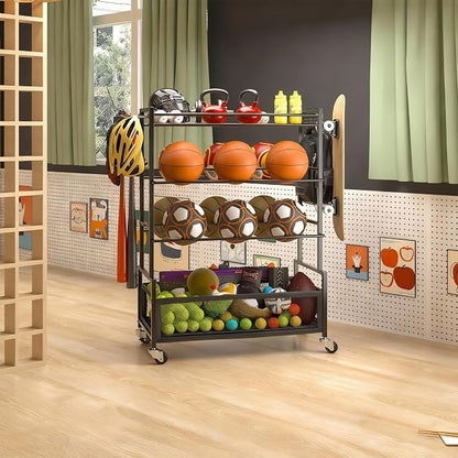 SOYEEZE Sports Equipment Organizer- Ball Storage - Image 2