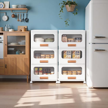 VECELO Plastic Storage Cabinet - Image 4