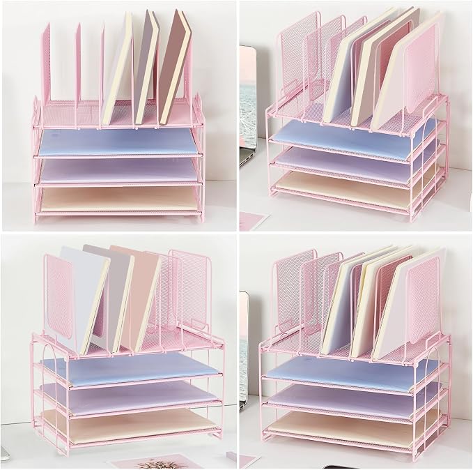 Desk Organizers and Accessories, 3-Tier Paper Organizer - Image 5