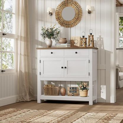 HOSTACK Farmhouse Console Table - Image 9