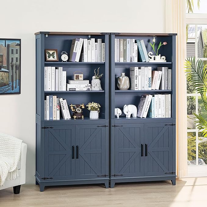 70in Tall Bookshelf 5 Tier Bookcase by Joaxswe