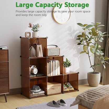 C&AHOME Cube Storage Organizer, 6-Cube Shelves Units, Closet Cabinet, DIY - Image 2