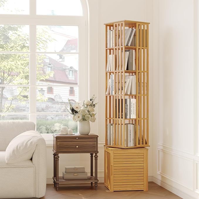 YOWOS Rotating Bookcase Tower - Image 2