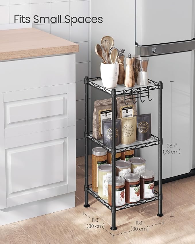 SONGMICS Storage Shelf, Bathroom Shelf - Image 3
