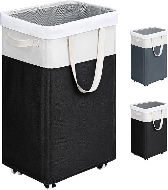 Goodpick Rolling Laundry Hamper by Goodpick