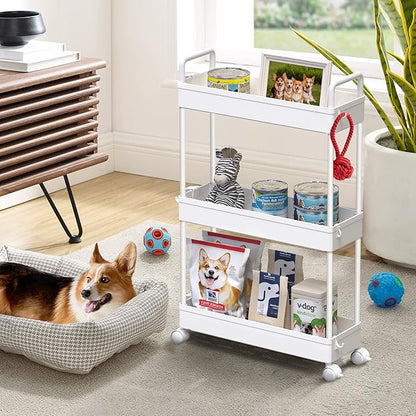 SOLEJAZZ Slim Rolling Storage Cart - Image 6