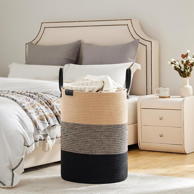 VIPOSCO Tall Laundry Basket, Large Dirty Clothes Hamper - Image 4