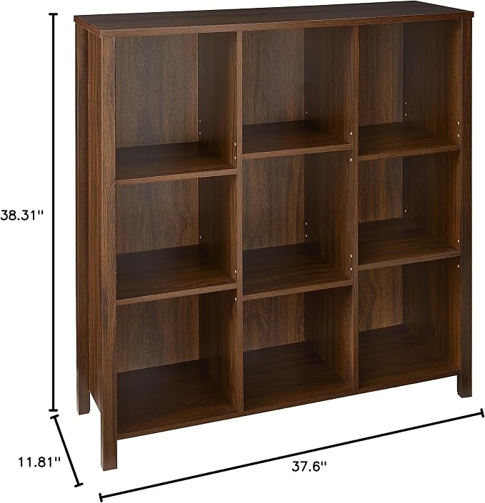 ClosetMaid 16057 Premium Adjustable 9-Cube Organizer, Dark Chestnut - Image 8