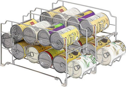 Simple Houseware Stackable Front Loading Beverage Can Dispenser Rack - Image 5